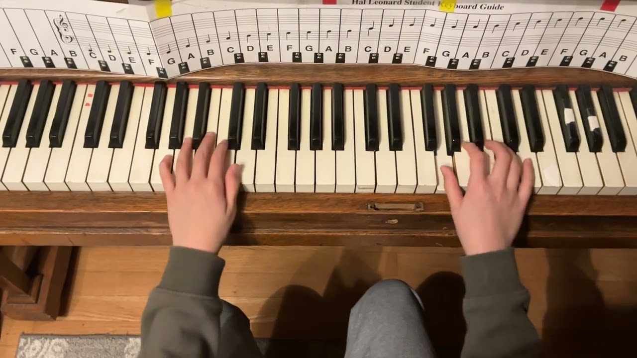Practice piano #43 G’s in the bag