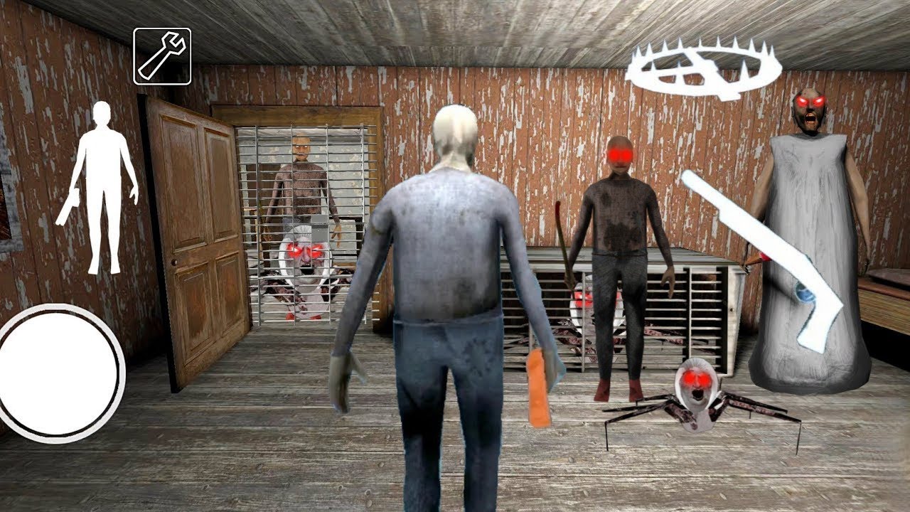 PLAYING AS UNDERWATER GRANDPA IN GRANNY 1 MOD MENU | NEW MOD