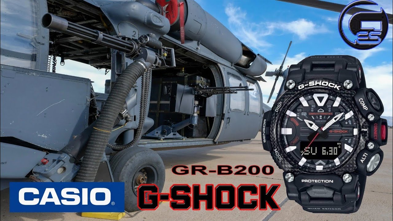 G-SHOCK GR-B200 EL HELICOPTERO GRAVITY MASTER