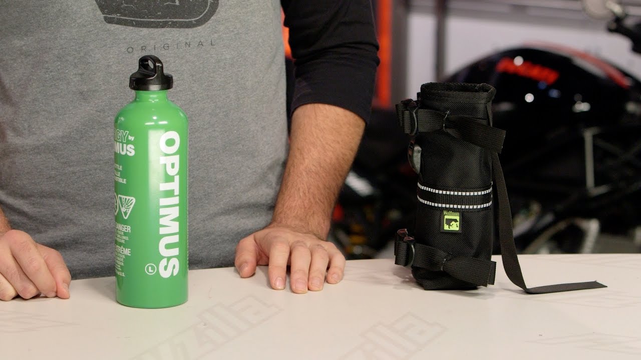 Wolfman Fuel Bottle & Holster Review at RevZilla.com
