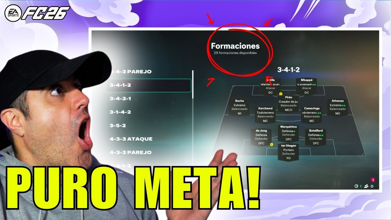 Las FORMACIONES que usan los PROS 💪 META FC 26 ✅
