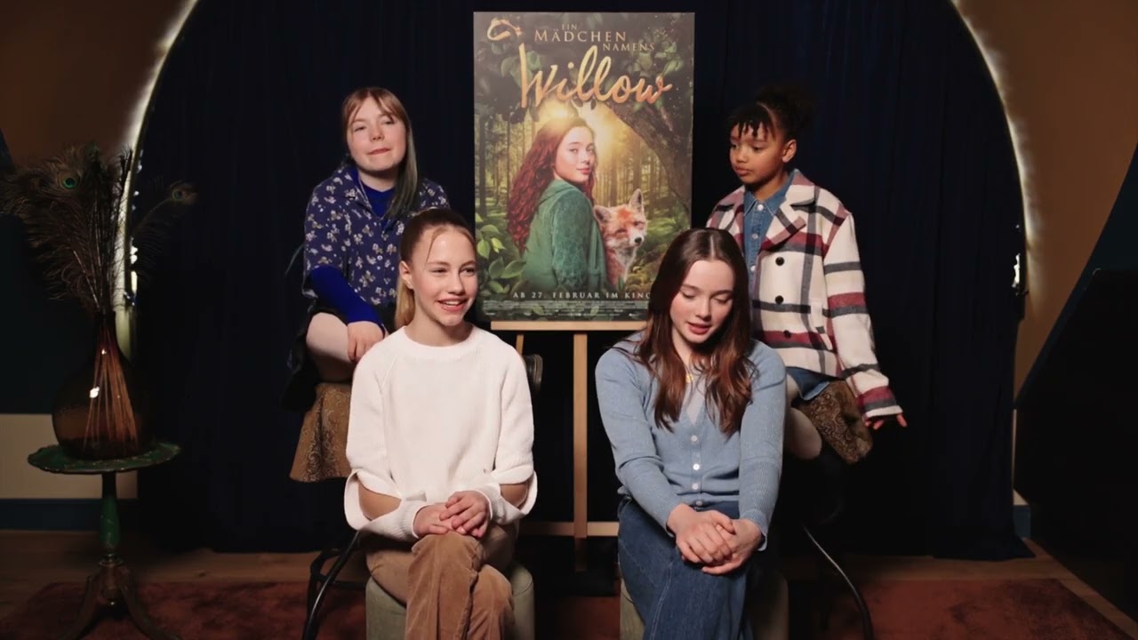 EIN MÄDCHEN NAMENS WILLOW Interview Ava Petsch, Cora Trube, Anna von Seld & Mary Tölle singen Teil 2
