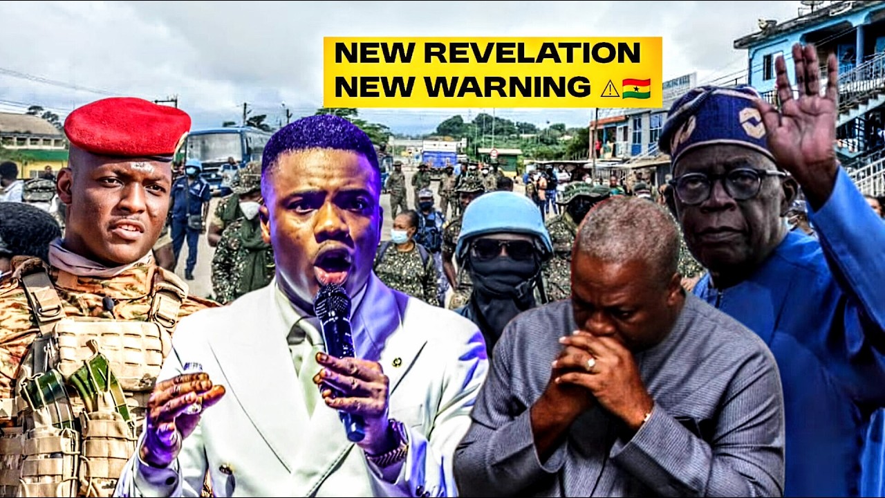 Prophet Telvin Sowah Adjei WARNING — New Prophecy About Ghana's Borders and Nigeria's Coup