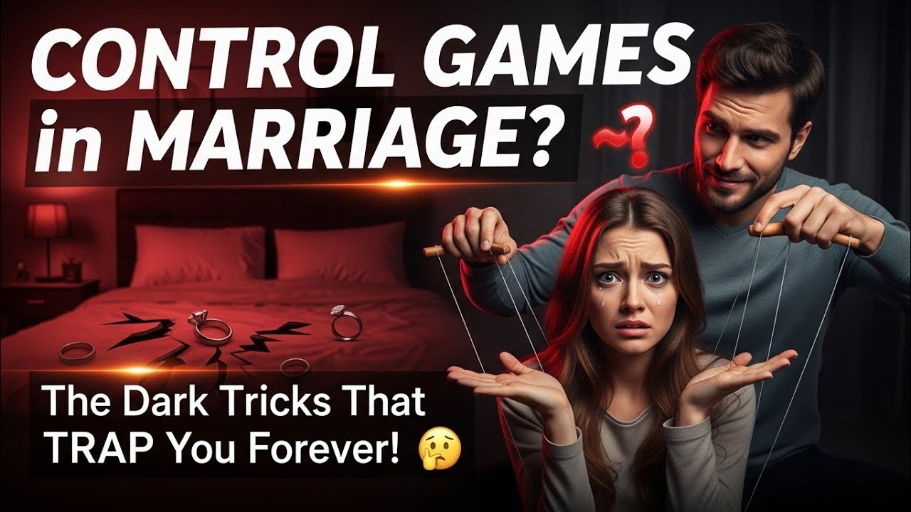 Control Games in Marriage | Spot the Dark Psychological Tricks Before It's Too Late! 💔