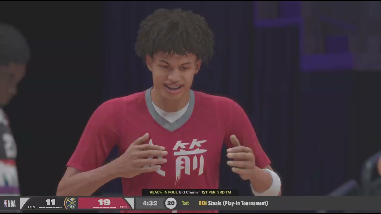 NBA 2K26 MYNBA Rockets Vs Nuggests First Round Game 2