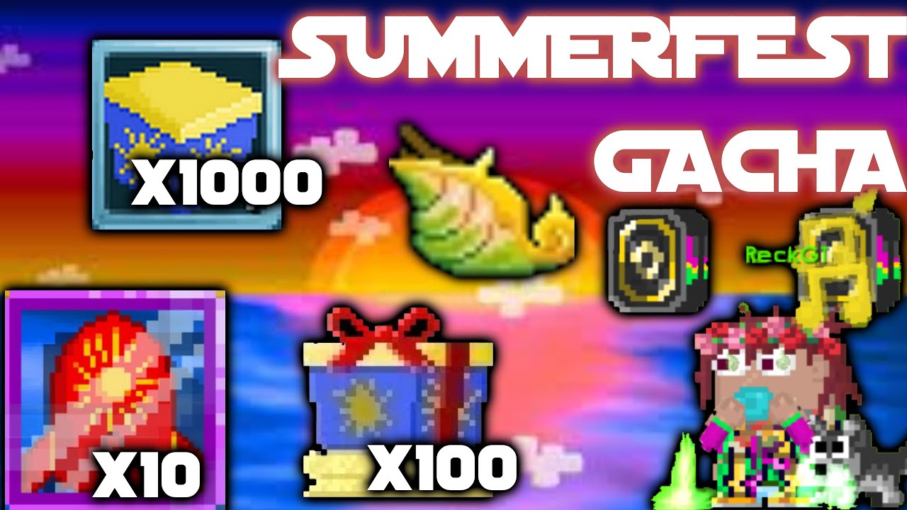 OPENING 100 SUPER SUMMER SURPRISE + 1000 SUMMER SURPRISE + 10 SFW! (GOT NEPTUNES!) || Growtopia