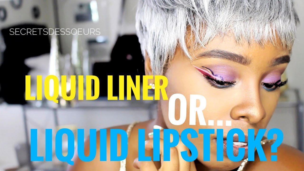 STORM| Liquid Lipstick as Liquid Liner