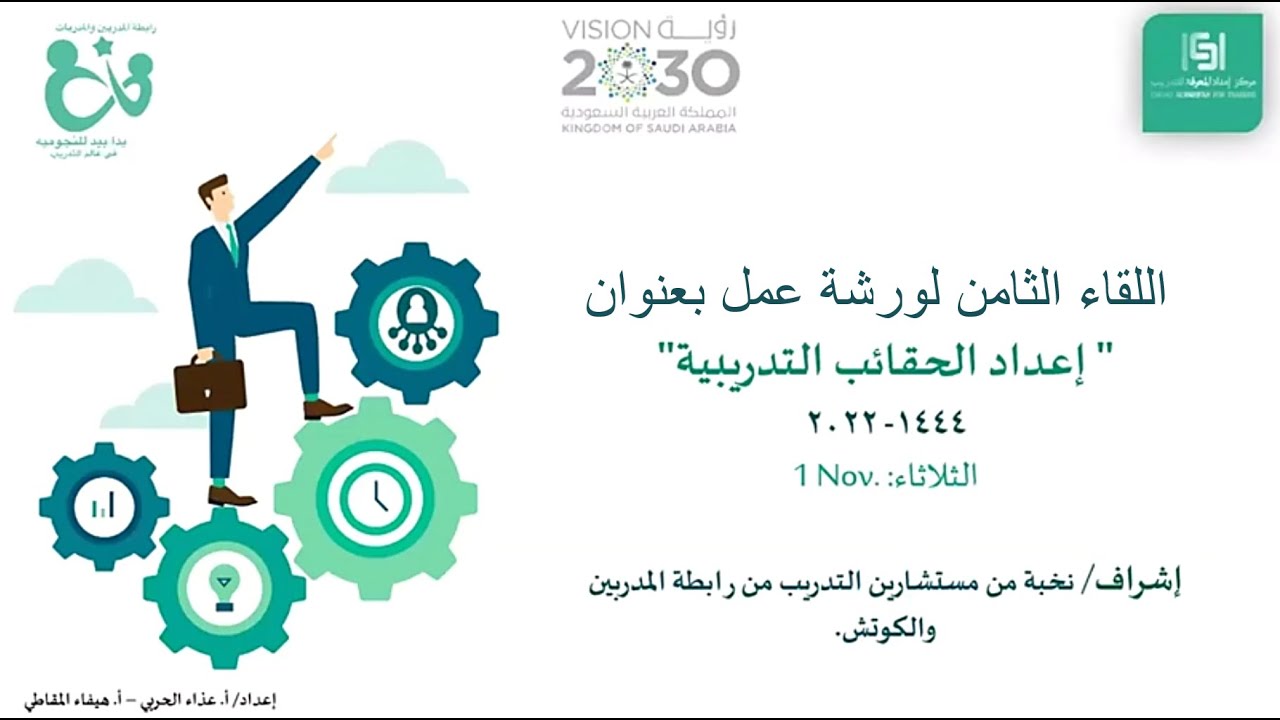 تصميم الحقائب التدريبية اختيار الاساليب التدريبية