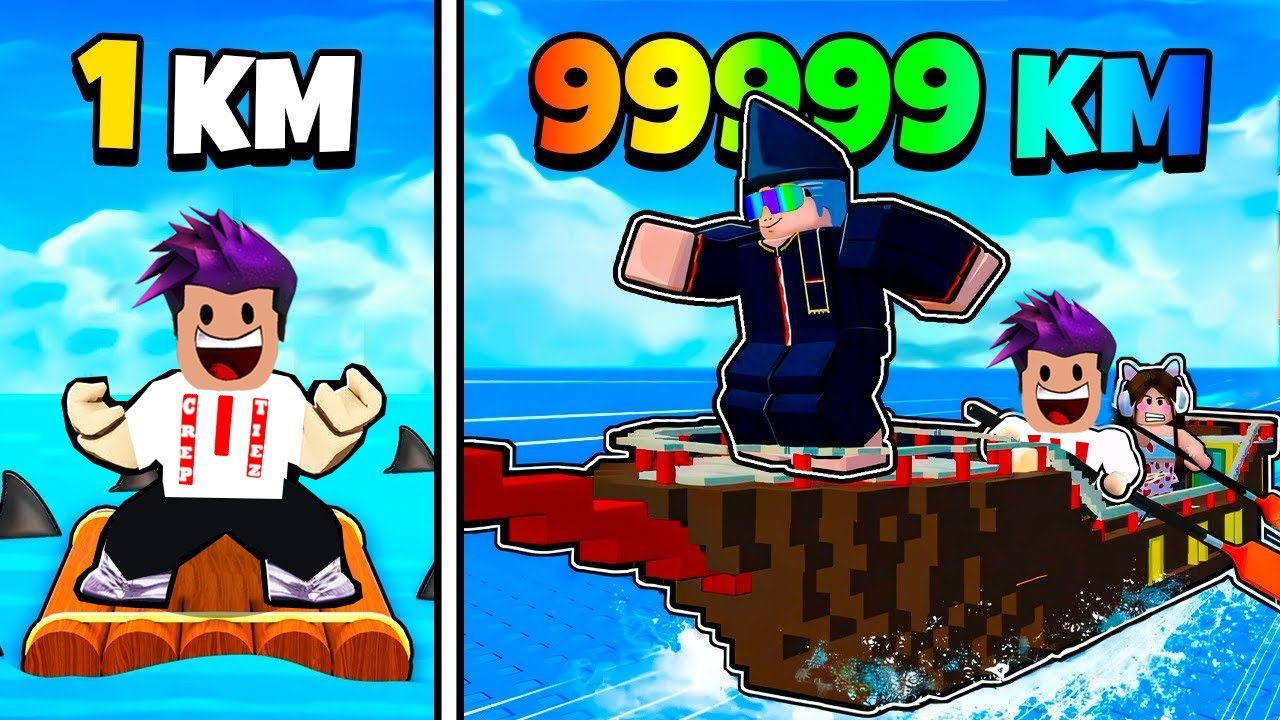 روبلوكس : سباق وعملت الترند الاندونيسي في لعبة roblox !! 🛶🚣‍♀️