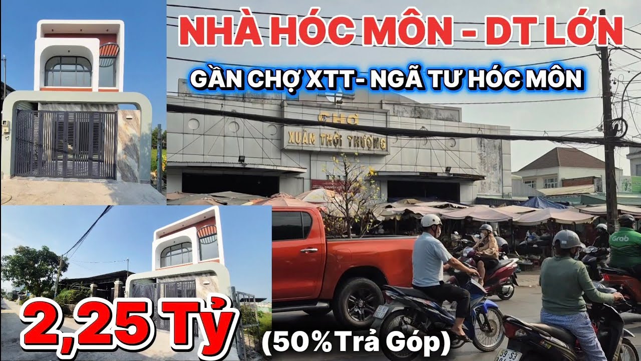 HOT! Bán Nhà Hóc Môn 5x25m Gần Ngã Tư Hóc Môn & Chợ Xuân Thới Thượng - 1 sẹc Nguyễn Văn Bứa