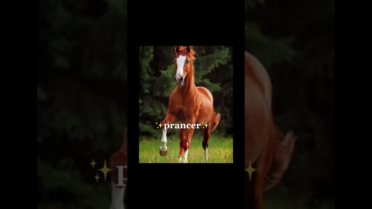 cute chestnut horse names! // should I do more with diff colors? ✨