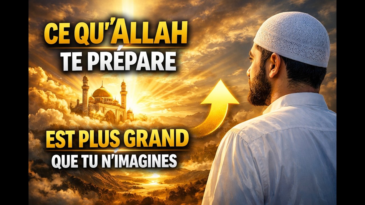 CE QU’ALLAH TE PRÉPARE EST PLUS GRAND QUE TU N’IMAGINES