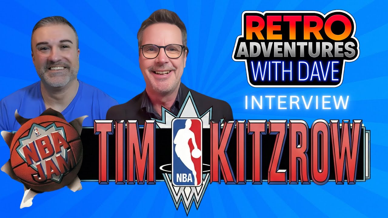 Interview with Tim Kitzrow - (NBA Jam) - Retro Adventures with Dave