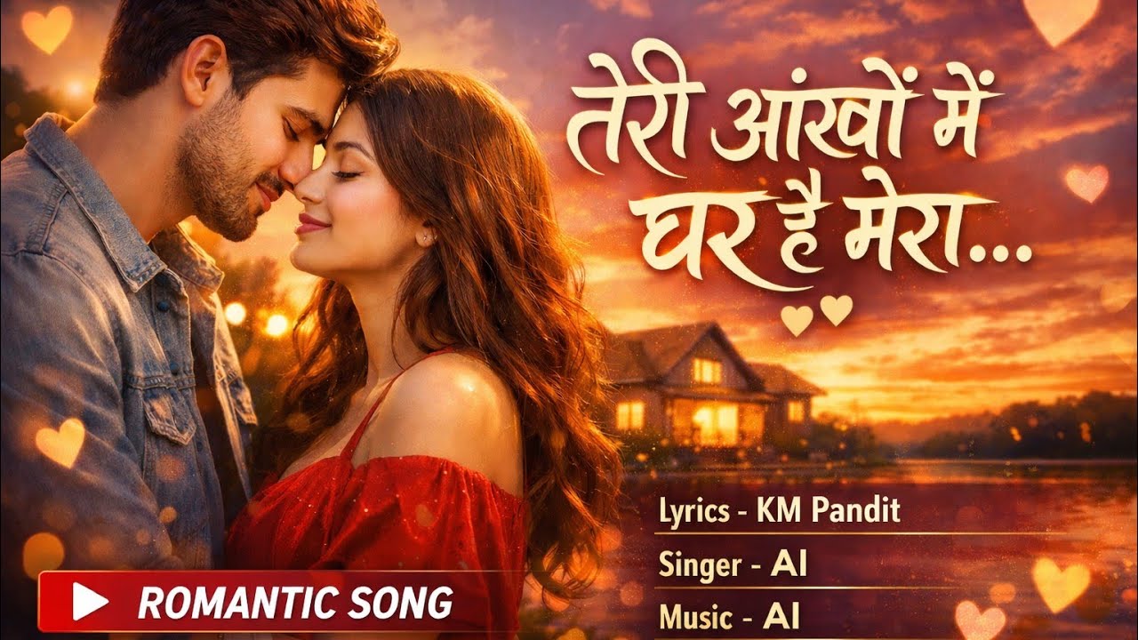 Teri Aankhon Mein Ghar Hai Mera | SwarSonic Studio | KM Pandit | Official Music Video