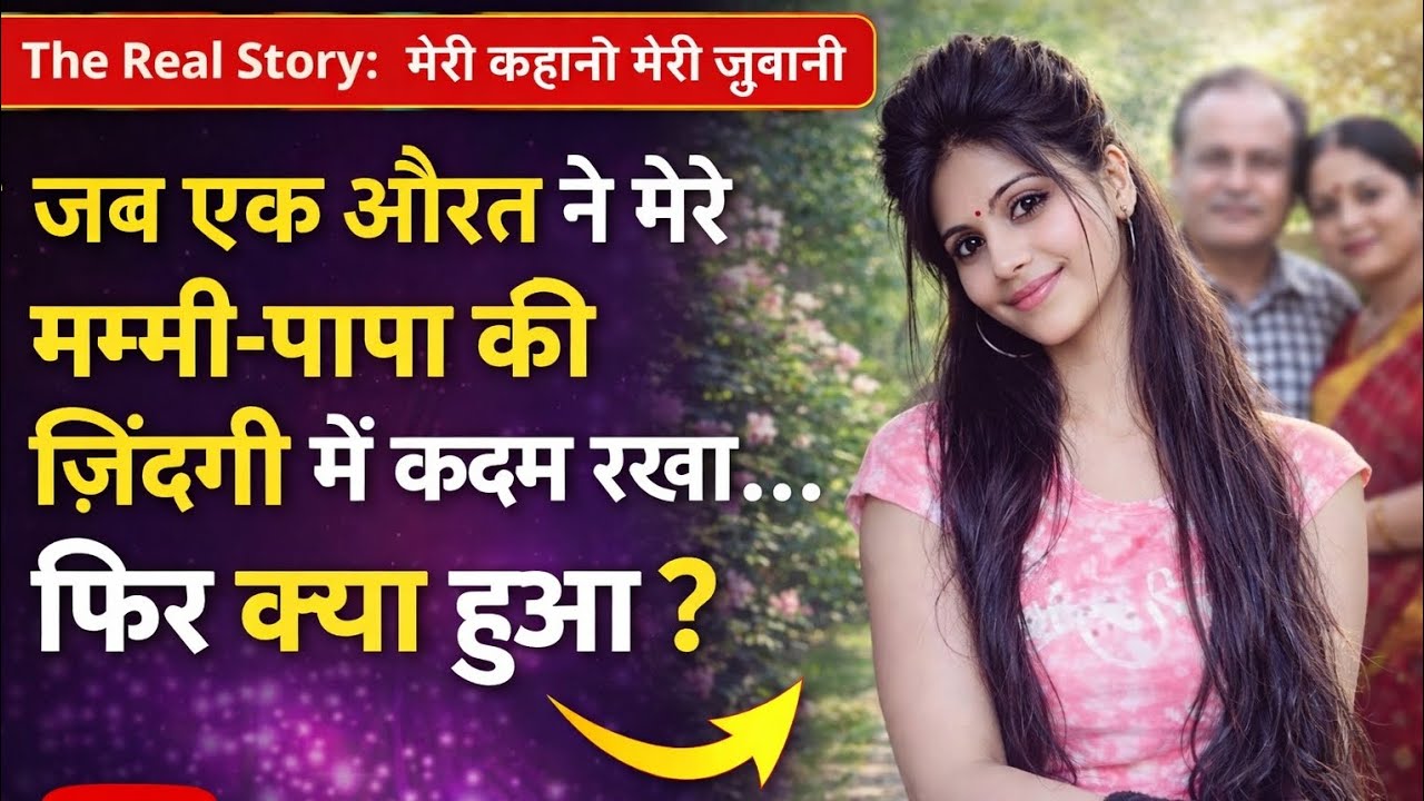 The Real Story:मेरी कहानी मेरी जुबानी जब एकऔरत ने मेरे मम्मीपापा की ज़िंदगीमें कदम रखा फिर क्या हुआ?