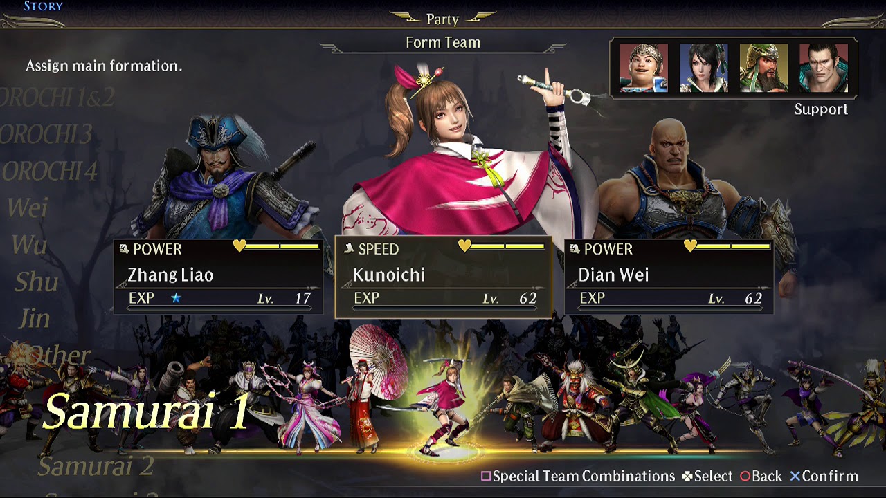 Warriors Orochi 4 Ultimate - ALL 177 CHARACTERS UNLOCKED + NEW/RETURNING VOICES [Updated Version]