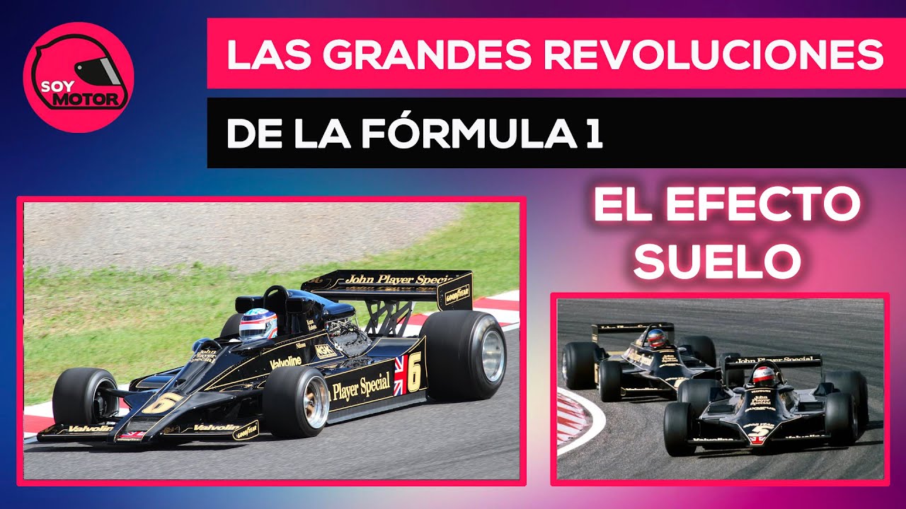 LAS GRANDES REVOLUCIONES DE LA F1: el primer efecto suelo | SoyMotor.com