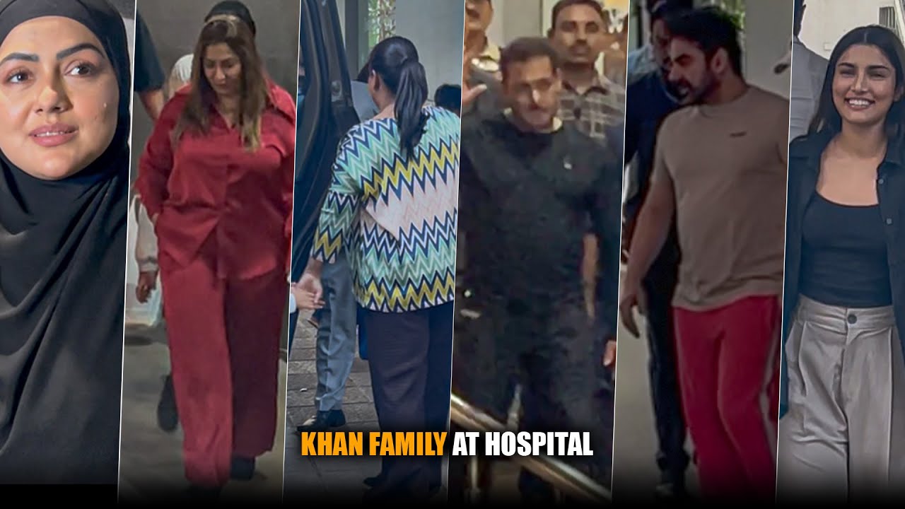 Khan Parivaar’s Sweet Visit to See the Newborn |Salman Khan, Arbaaz, Sohail & Sshura's Mom |