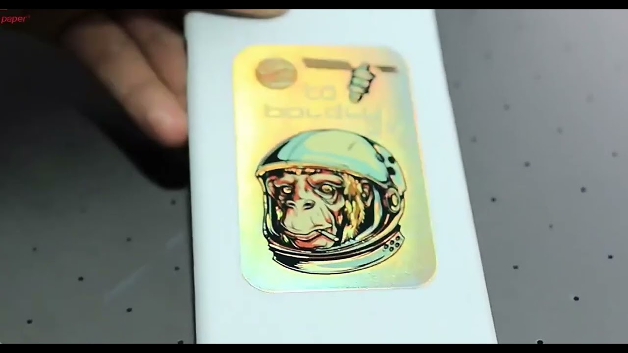 High quality Hologram ab cold filme printing uv dtf sticker cold transfer ab pet film