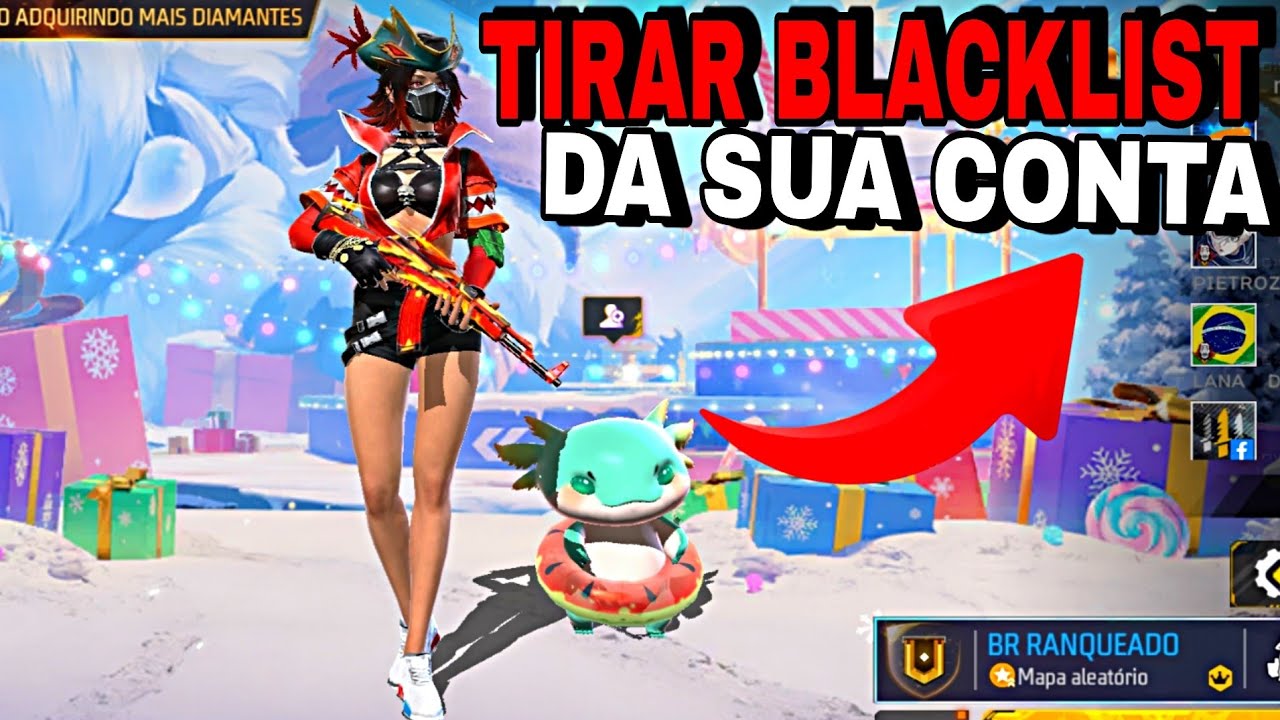 SAIR DA BLACKLIST FREE FIRE HOJE MESMO REMOVER SUA BLACKLIST PARA ACHAR PARTIDA