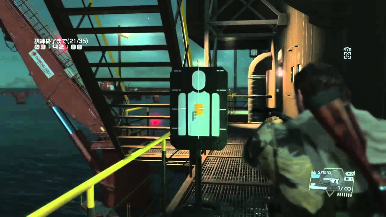 MGSV:TPP サイドオプス152 射撃訓練 (研究開発プラットフォーム)