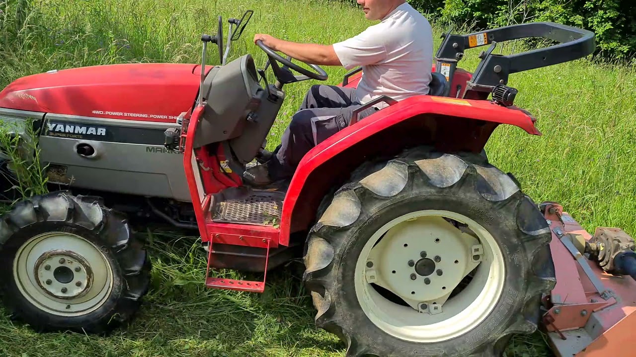Yanmar AF28+ Efgc 145 zöldterület kezelés