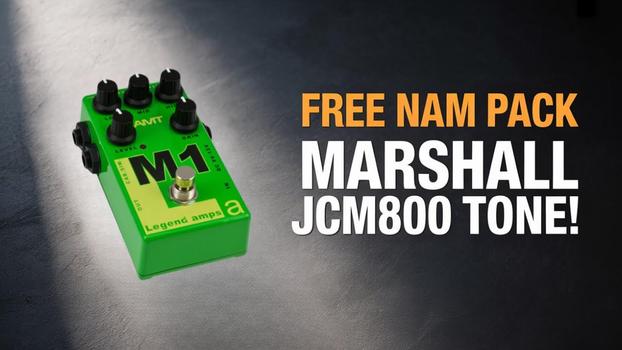FREE Neural Amp Modeler Pack &ndash; AMT M1 (Marshall JCM800 Clone)