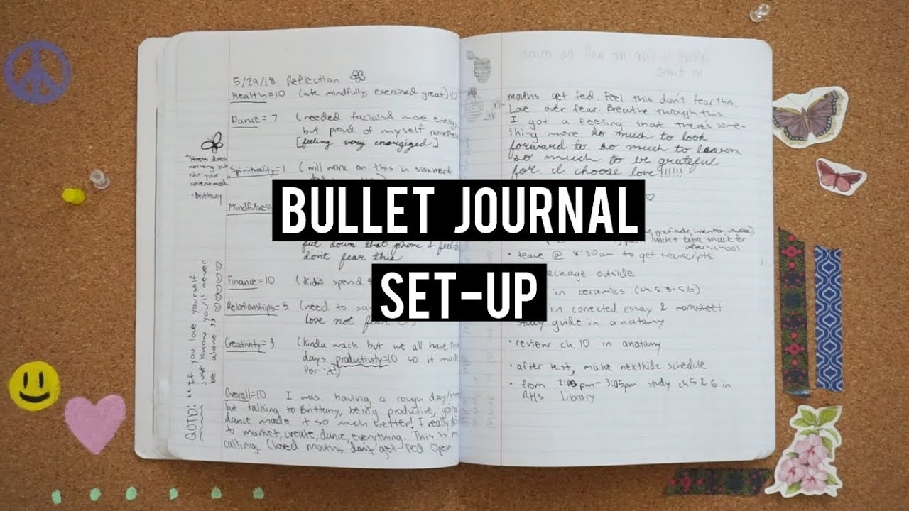 How I Bullet Journal for Productivity! | Simple & Easy