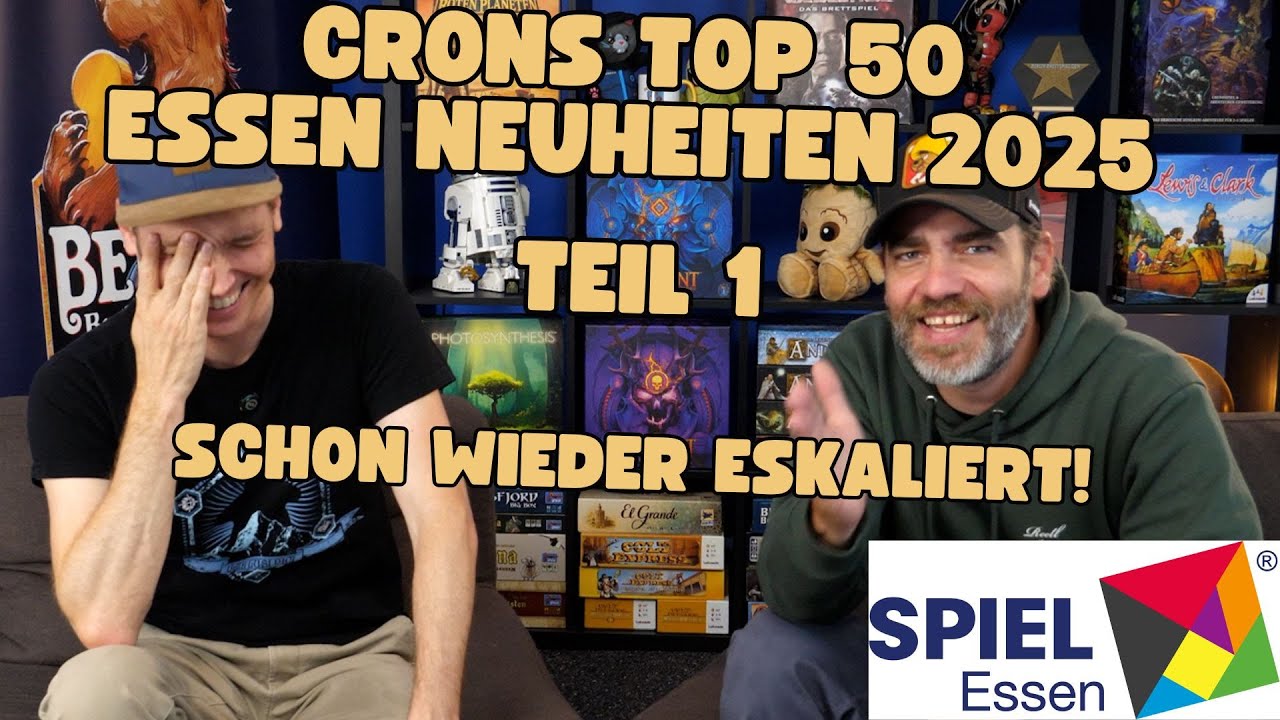 Crons Top 50 Essen 2025 Neuheiten - Teil 1 Platz 50-41 - H&C Show Folge 7.1
