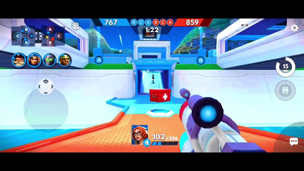 Guys my first time playing frag pro shooter