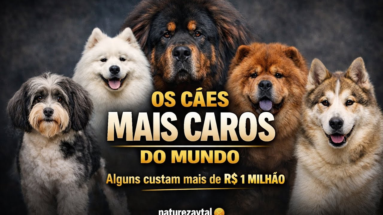 Os 5 Cães Mais Caros do Mundo | Alguns Valem Mais de R$ 1 Milhão #shorts 