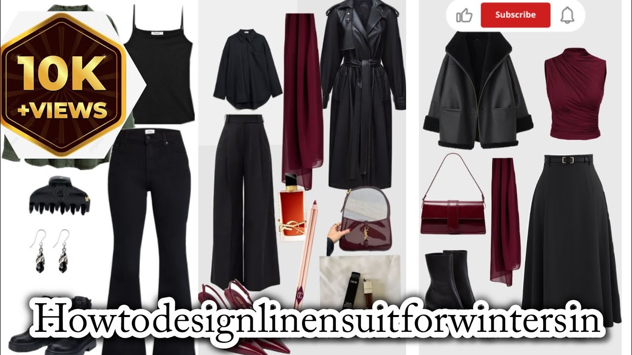 How to design linen suit for winters in 2026||New dress designs like boutique style#neckdesign#dress