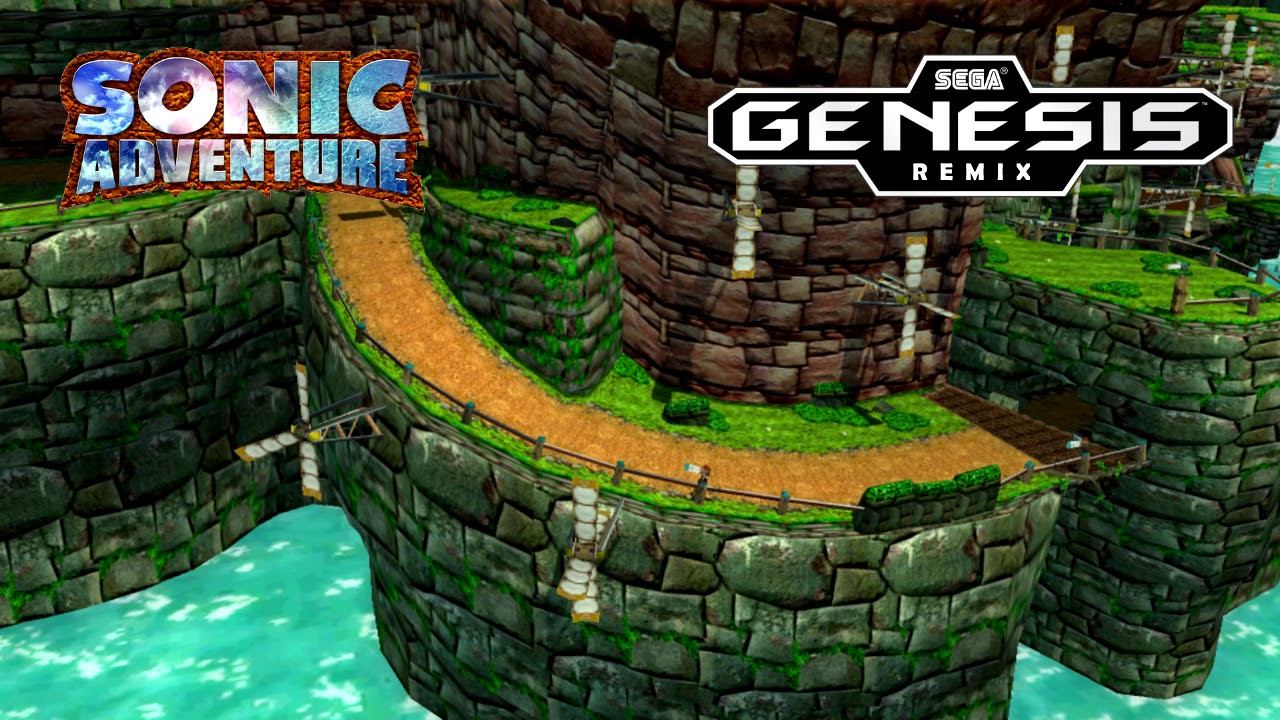 Sonic Adventure Windy Hill (Windy Valley) Sega Genesis remix (Sonic 2 version)