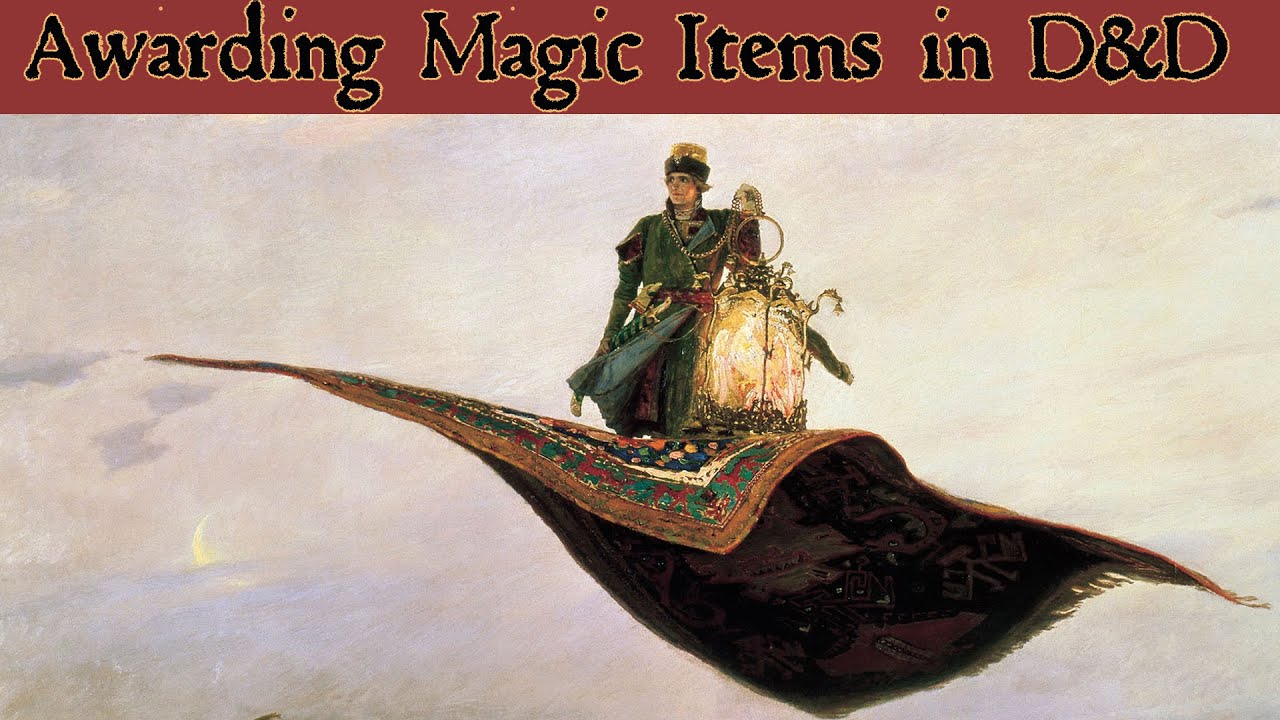 Награждение магическими предметами в D&D