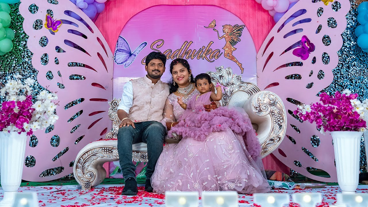 Sadhvika | Birthday Highlights | ICam Photography