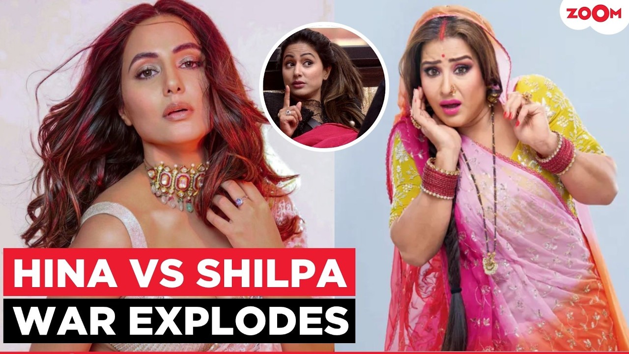 Hina Khan FURIOUS over Shilpa Shinde&rsquo;s remark on her illness: &ldquo;Release all criminals&rdquo;