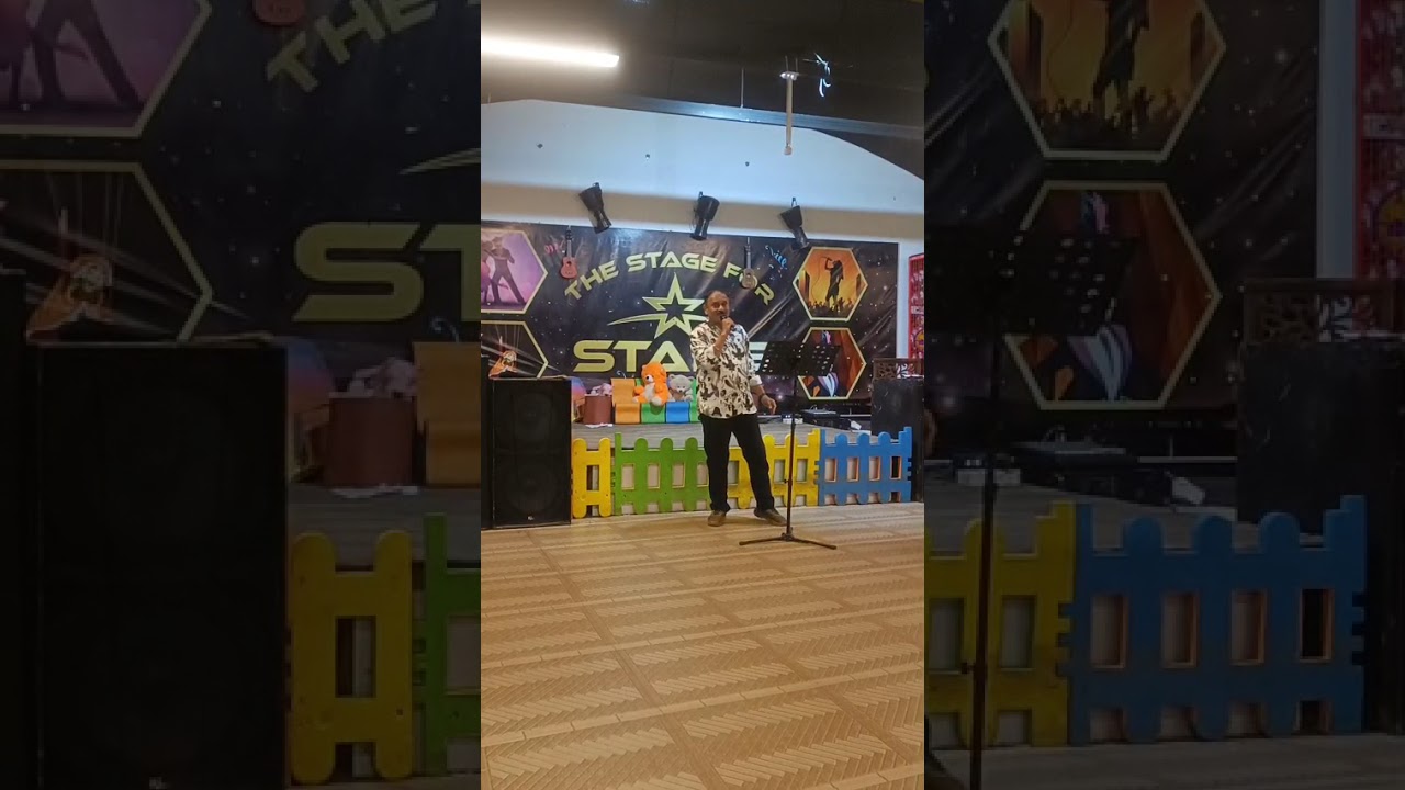 Live singing performance.... Sama hai suhana suhana🌹💕💐