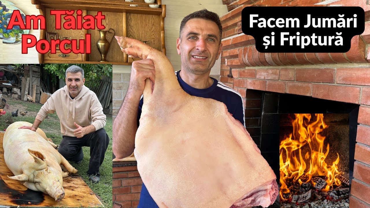 „Am Tăiat Porcul – Friptură, Jumări și Slănină Condimentată 🐷🔥”