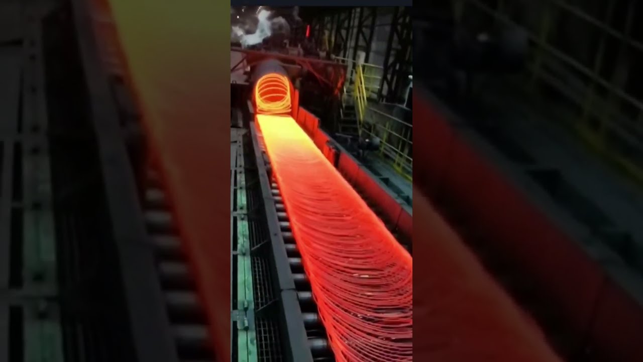 Good Steel Wire is on production-Freshly produced steel wire