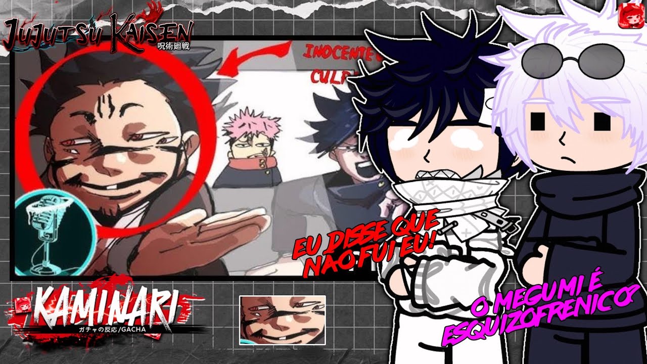 |🔎•Jujutsu Kaisen React~❓Megumi Interroga Sukuna (JJK Vídeo Dub PT-BR) [@dubs-classe] | #85 •|