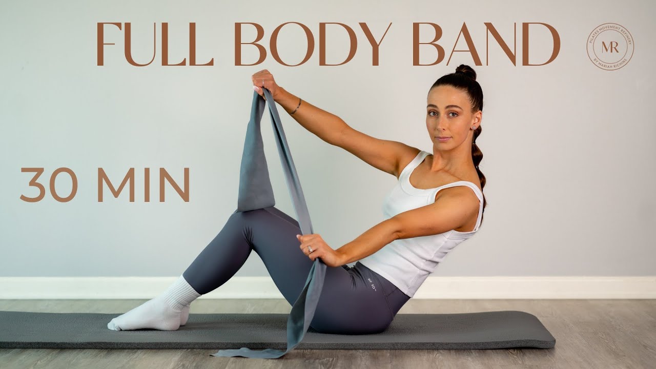 Get Toned With This 30-minute Full Body Band Pilates Workout!