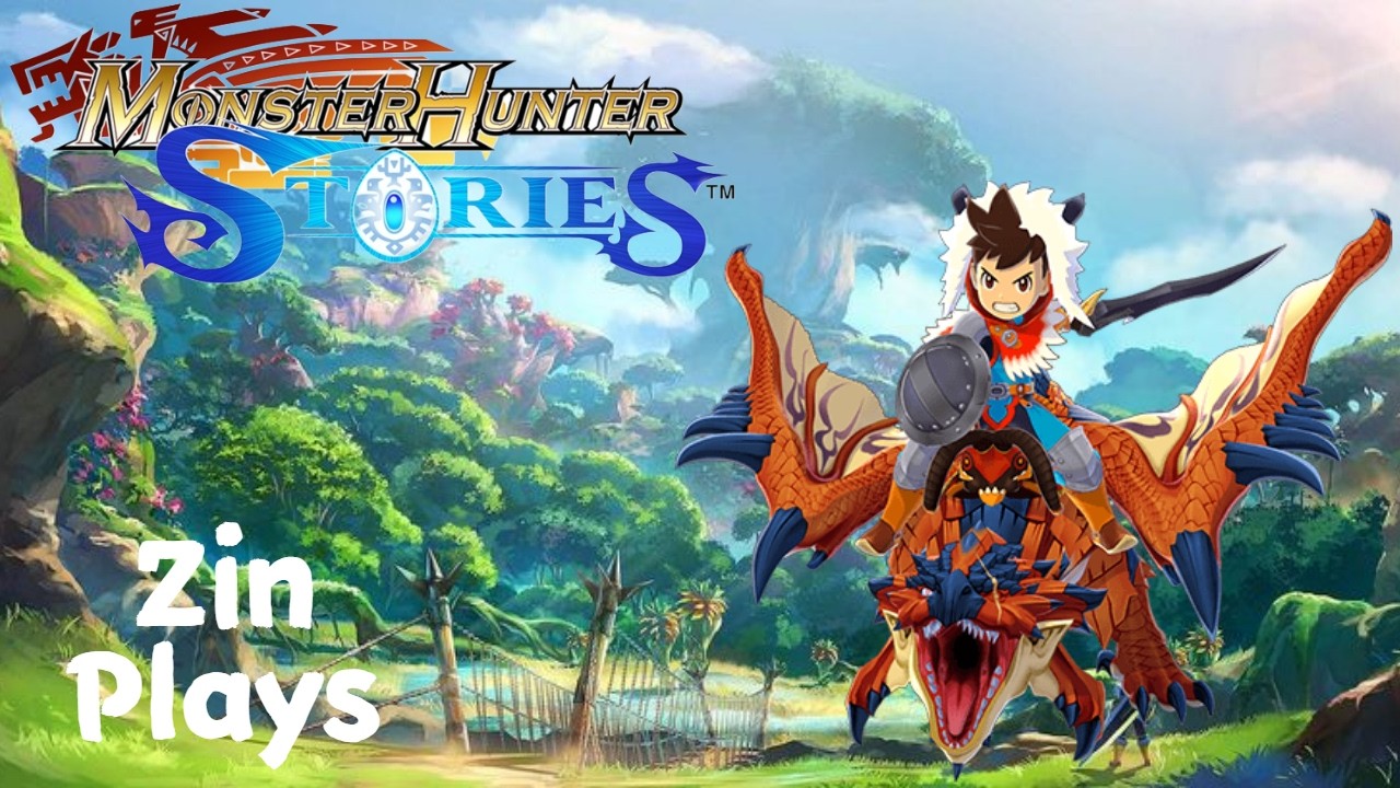Zin Plays Monster Hunter Stories Blind Playthrough Part 1 Never Played A Monster Hunter Stories Game
