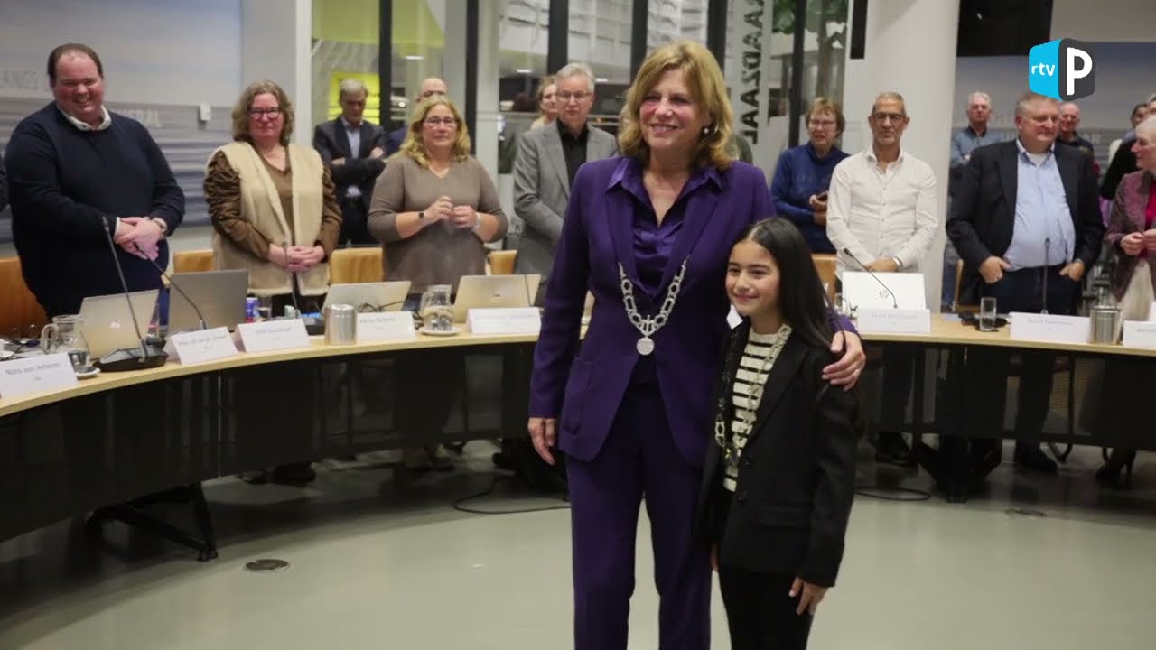 Nieuwe  Kinderburgemeester in Papendrecht