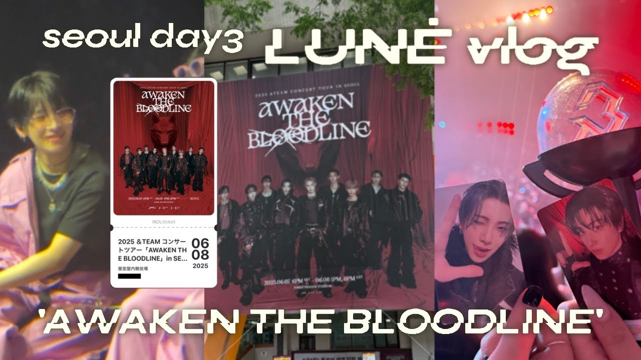 【&TEAM AWAKEN THE BLOODLINE】ソウル🇰🇷 どんなライブの見方が一番楽しめるの？