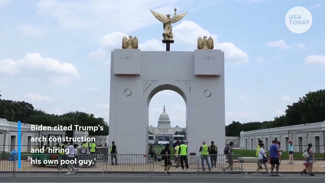&laquo;Какой неудачник&raquo;: Байден раскритиковал Трампа за Зеркальный пруд и Центр Кеннеди