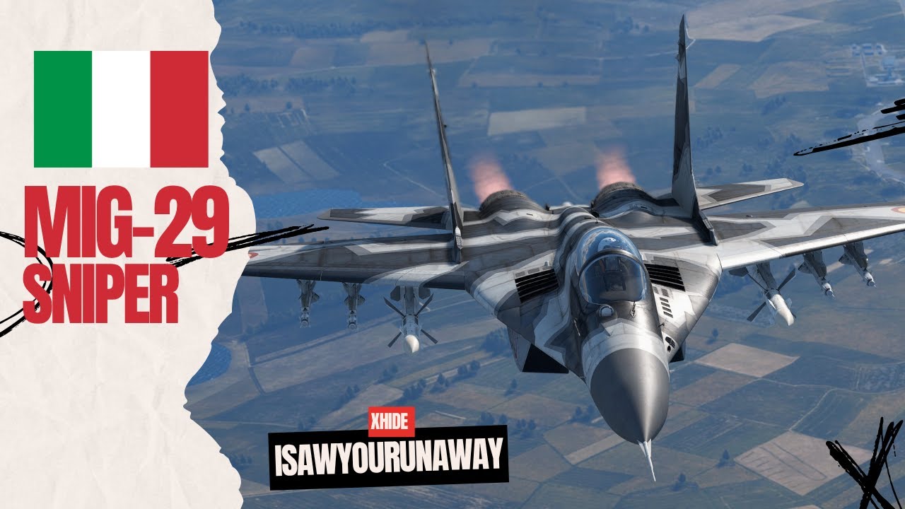 MiG-29 Sniper - выцеливаю противников в #warthunder