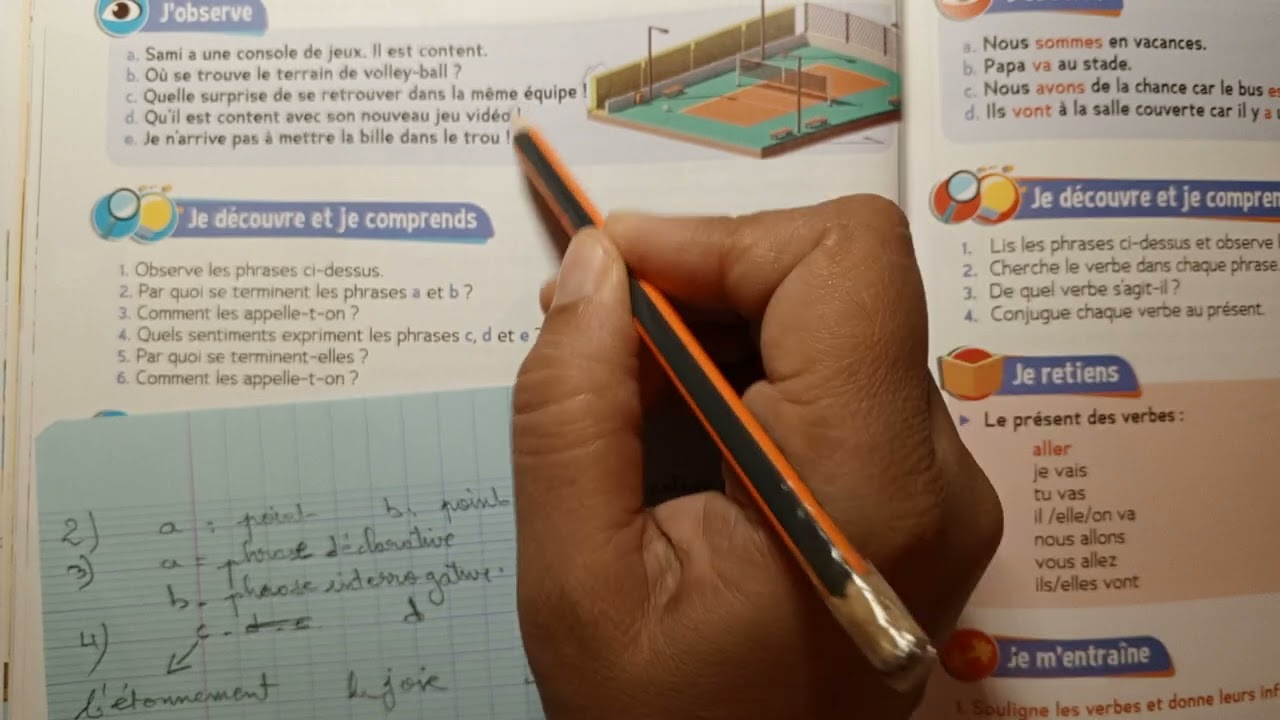 CE2: Grammaire : La phrase exclamative page 50 Le trésor des mots