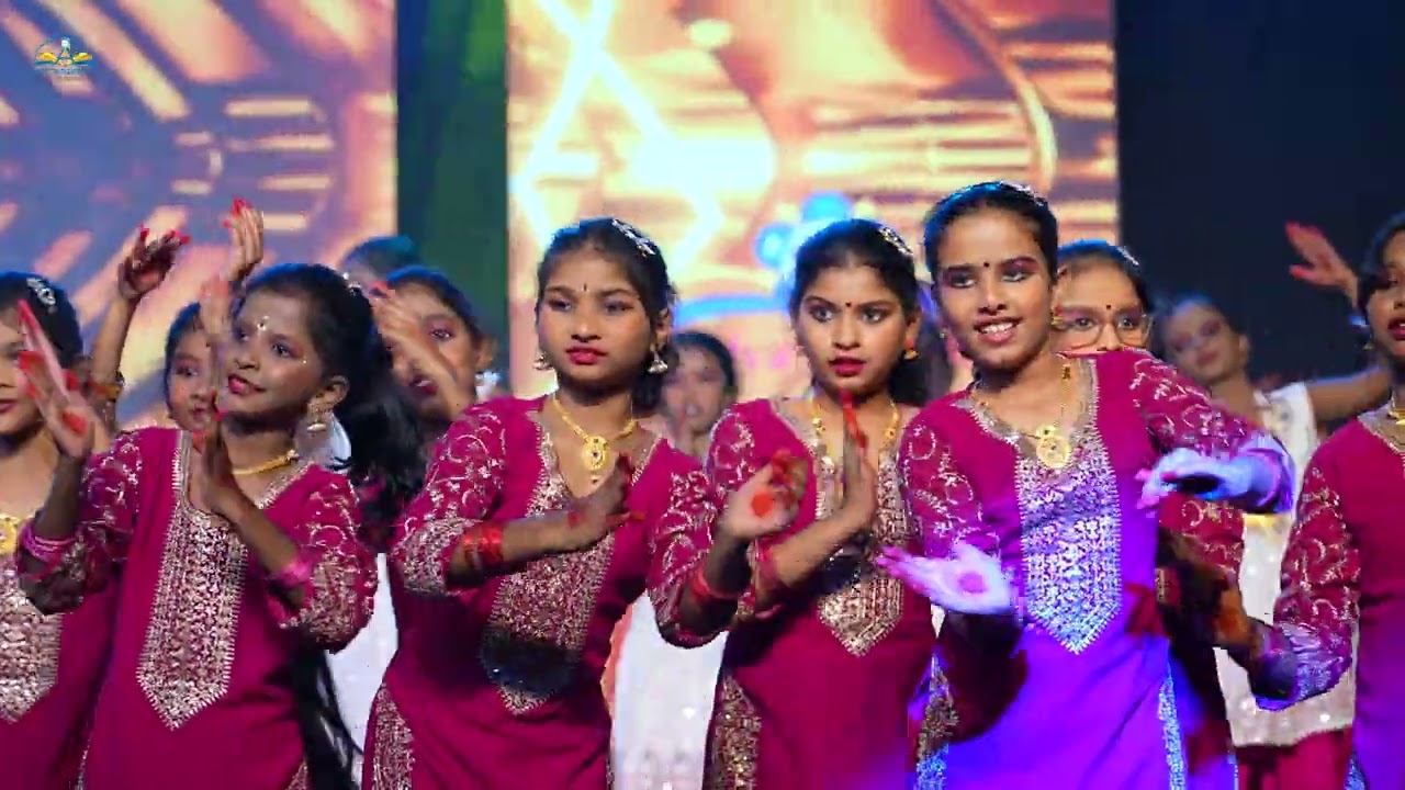 Grade 4&5 Girls Dance Performance - Day 1 | Aadyotsava 2025-26 at Aadya Academy-The World School