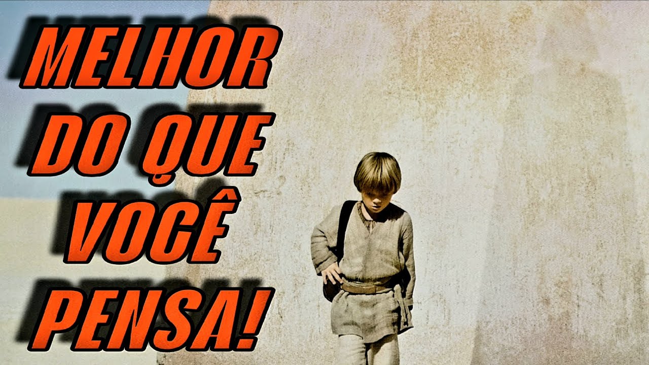 O EPISÓDIO I de STAR WARS não é uma OBRA-PRIMA, mas é MELHOR DO QUE VOCÊ PENSA!!