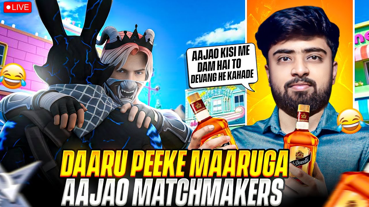 DAY-54 READY HO MATCHMAKERS ???  DEVANG IS LIVE 🔥#freefire #freefirelive